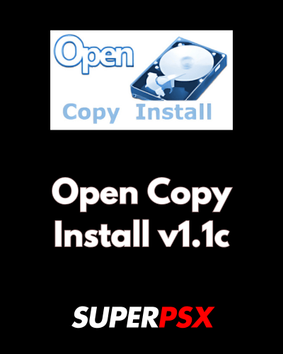 Open Copy Install