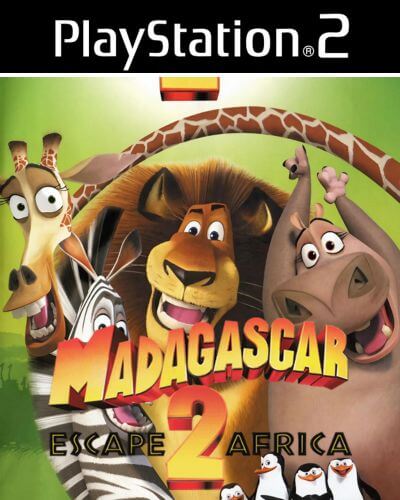 DreamWorks Madagascar Escape 2 Africa PS2-PS4 Ported