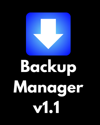 Backup Manager v1.1