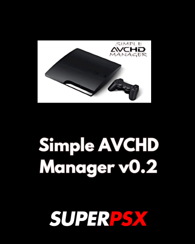 Simple AVCHD Manager