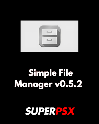 Simple File Manager