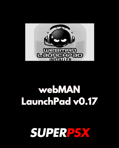 webMAN LaunchPad
