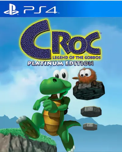 Croc Legend of The Gobbos Platinum Edition PS4 PKG