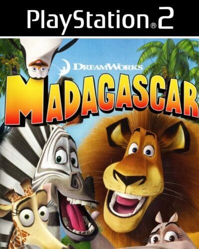 DreamWorks Madagascar PS2-PS4 Ported